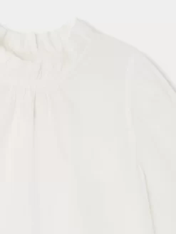 Child Bonpoint Tops | Tallulah Blouse Milk White