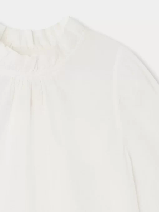 Child Bonpoint Tops | Tallulah Blouse Milk White