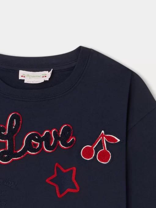Child Bonpoint Sweatshirts | Talya Sweatshirt Navy