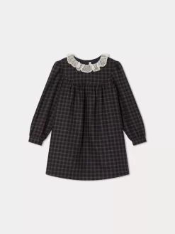 Child Bonpoint Dresses | Tamiko Dress Slate Grey