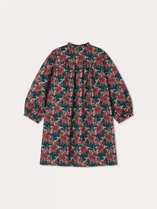 Child Bonpoint Dresses | Tamsin Smocked Dress Fuchsia Pink