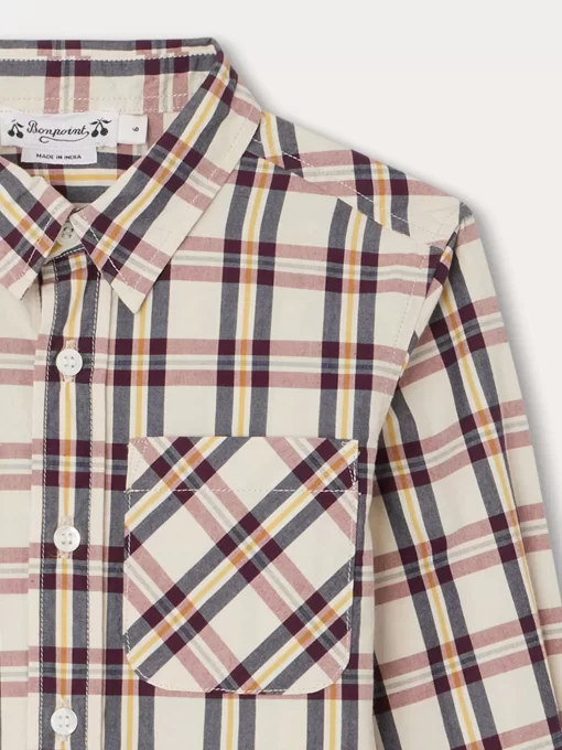 Child Bonpoint Tops | Tango Shirt Burgundy