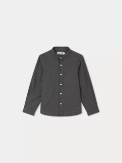 Child Bonpoint Tops | Tangui Shirt Medium Gray