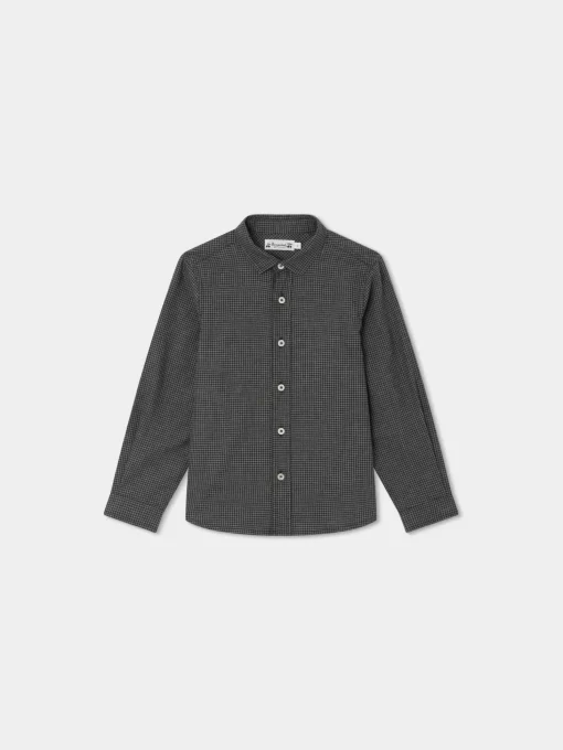 Child Bonpoint Tops | Tangui Shirt Medium Gray
