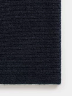 Child Bonpoint Accessories | Tatodine Ribbed Snood Navy