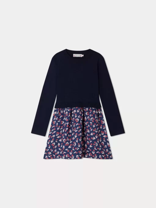 Child Bonpoint Dresses | Tayra Dress Navy