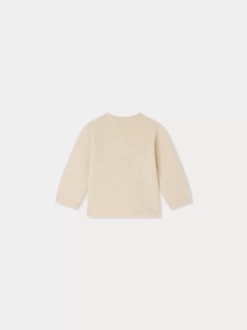 Newborn & Baby Bonpoint Sweaters And Cardigans | Telnie Cardigan Vanilla