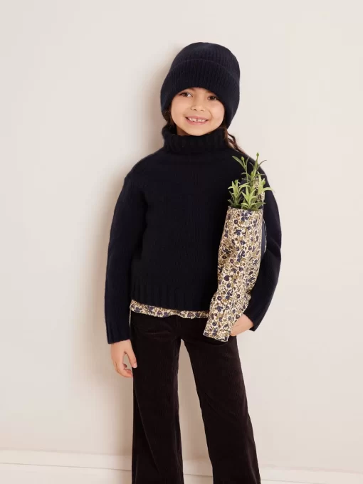 Child Bonpoint Cardigans And Sweaters | Temperance Sweater Navy