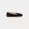 Child Bonpoint Shoes | Tenise Slippers Slate Grey