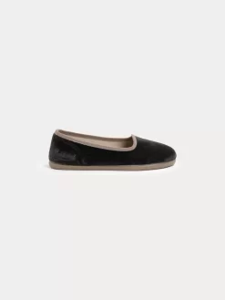 Child Bonpoint Shoes | Tenise Slippers Slate Grey