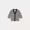 Newborn & Baby Bonpoint Sweaters And Cardigans | Teotim Cardigan Medium Heathered Gray