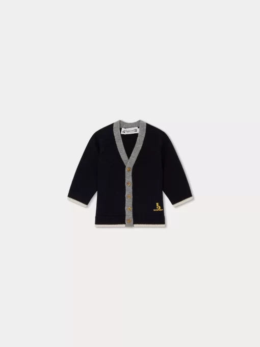 Newborn & Baby Bonpoint Sweaters And Cardigans | Teotim Cardigan Navy