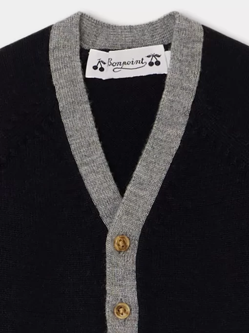 Newborn & Baby Bonpoint Sweaters And Cardigans | Teotim Cardigan Navy