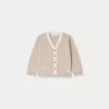 Newborn & Baby Bonpoint Sweaters And Cardigans | Teotim Cardigan Sand Stripes