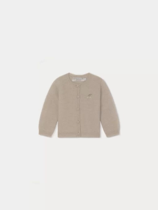 Newborn & Baby Bonpoint Sweaters And Cardigans | Teyana Cardigan Natural