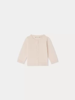 Newborn & Baby Bonpoint Sweaters And Cardigans | Teyana Cardigan Powdered Rose