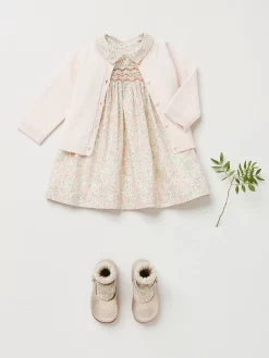 Newborn & Baby Bonpoint Sweaters And Cardigans | Teyana Cardigan Powdered Rose