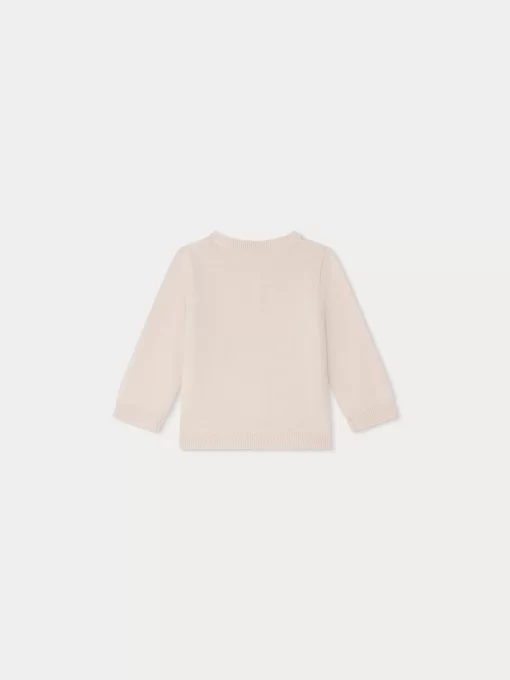 Newborn & Baby Bonpoint Sweaters And Cardigans | Teyana Cardigan Powdered Rose