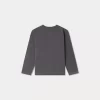 Child Bonpoint Tops | Theia T-Shirt Dark Mottled Grey
