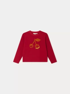 Child Bonpoint Tops | Theia T-Shirt Poppy Red