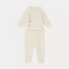 Newborn & Baby Bonpoint Sets And Jumpsuits | Theva Set Milk White