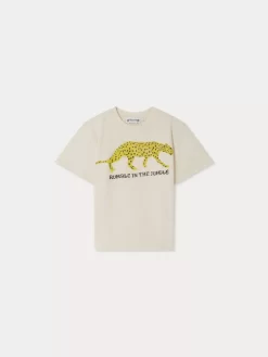 Child Bonpoint Tops | Thibald T-Shirt Alabaster White