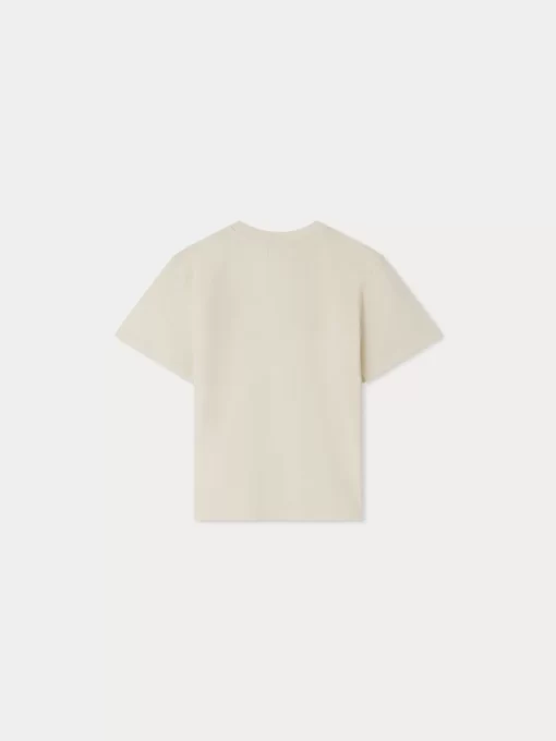 Child Bonpoint Tops | Thibald T-Shirt Alabaster White