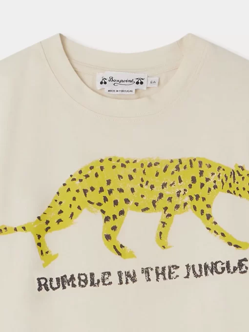 Child Bonpoint Tops | Thibald T-Shirt Alabaster White