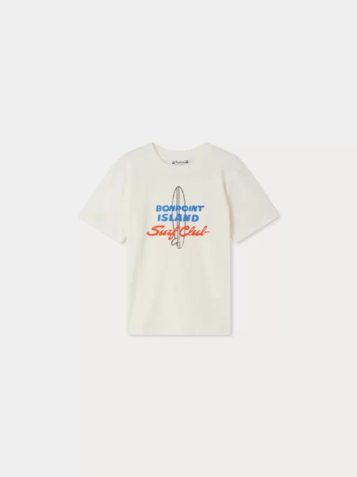 Child Bonpoint Tops | Thibald T-Shirt Ecru
