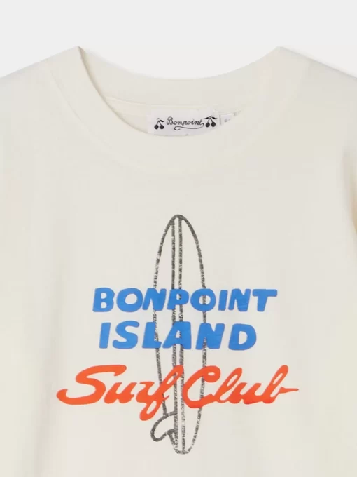 Child Bonpoint Tops | Thibald T-Shirt Ecru