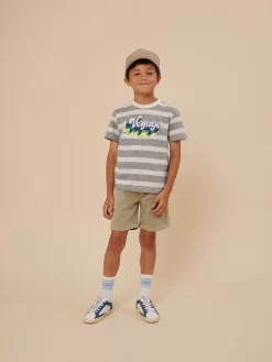 Child Bonpoint Tops | Thibald T-Shirt Heathered Gray