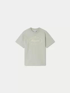 Child Bonpoint Tops | Thibald T-Shirt Lagoon Blue
