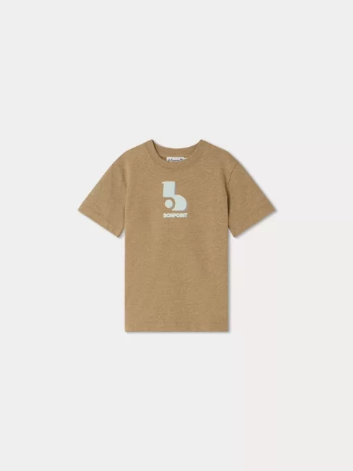 Child Bonpoint Tops | Thibald T-Shirt Praline