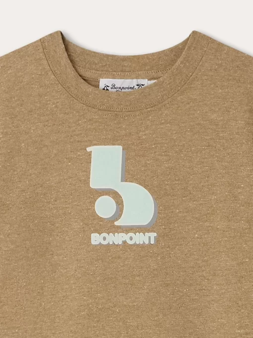 Child Bonpoint Tops | Thibald T-Shirt Praline