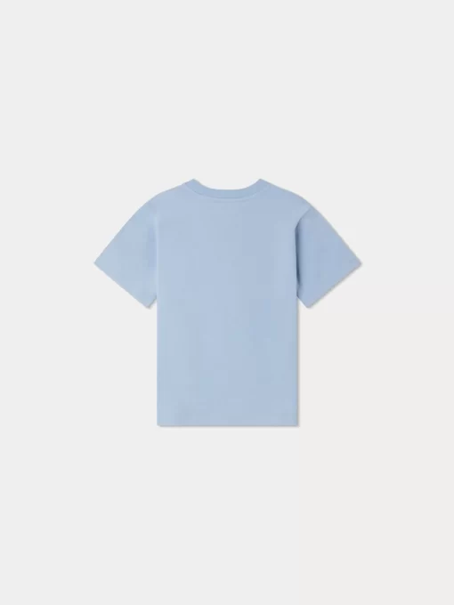 Child Bonpoint Tops | Thibald T-Shirt Sky