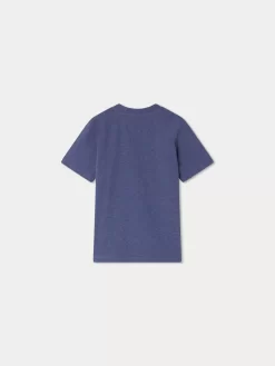 Child Bonpoint Tops | Thibald T-Shirt Storm Blue