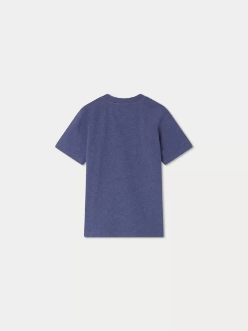Child Bonpoint Tops | Thibald T-Shirt Storm Blue