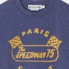 Child Bonpoint Tops | Thibald T-Shirt Storm Blue