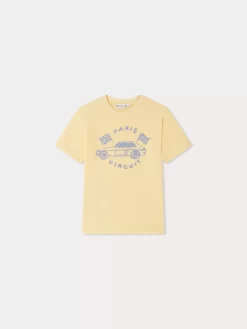 Child Bonpoint Tops | Thibald T-Shirt Vanilla