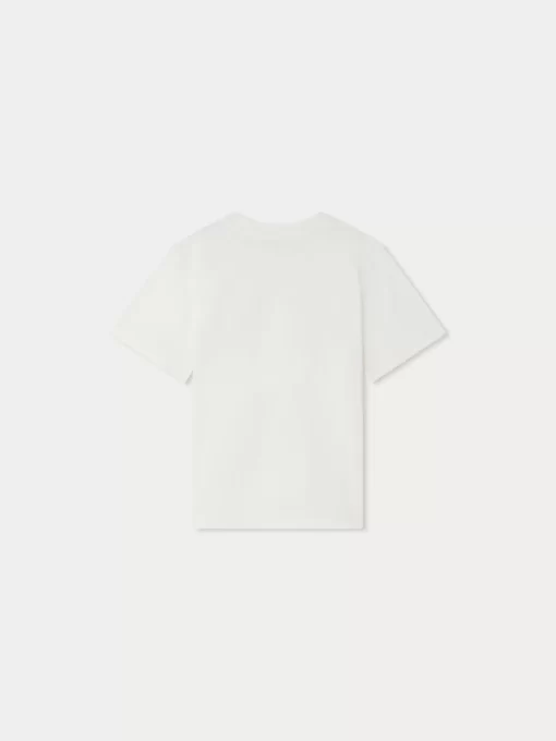 Child Bonpoint Tops | Thibald T-Shirt White Milk
