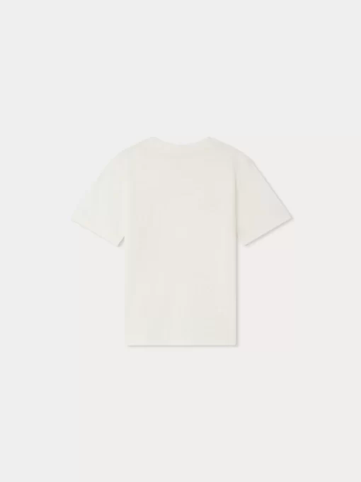 Child Bonpoint Tops | Thibald T-Shirt White Milk