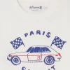 Child Bonpoint Tops | Thibald T-Shirt White Milk