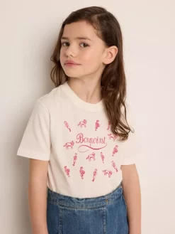 Child Bonpoint Tops | Thida T-Shirt Milk White
