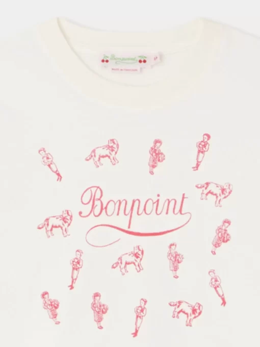 Child Bonpoint Tops | Thida T-Shirt Milk White
