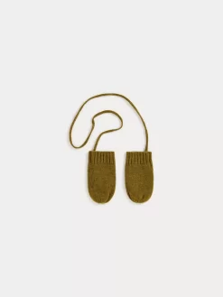 Newborn & Baby Bonpoint Accessories | Thuri Mittens Light Khaki