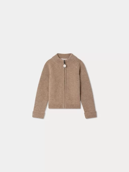 Newborn & Baby Bonpoint Sweaters And Cardigans | Thylio Cardigan Praline