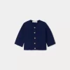 Newborn & Baby Bonpoint Sweaters And Cardigans | Tiany Cardigan Navy