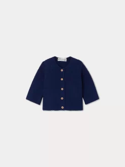 Newborn & Baby Bonpoint Sweaters And Cardigans | Tiany Cardigan Navy
