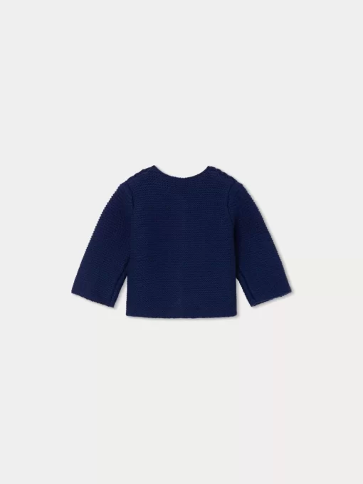 Newborn & Baby Bonpoint Sweaters And Cardigans | Tiany Cardigan Navy