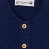 Newborn & Baby Bonpoint Sweaters And Cardigans | Tiany Cardigan Navy